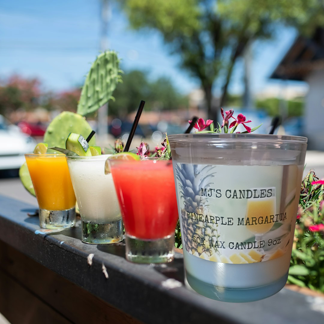 PINEAPPLE MARGARITA 10oz soy candle