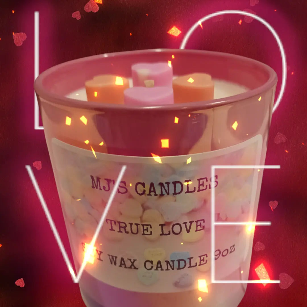 True Love 10oz soy candle