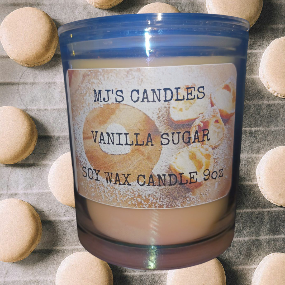 VANILLA SUGAR 10oz soy candle