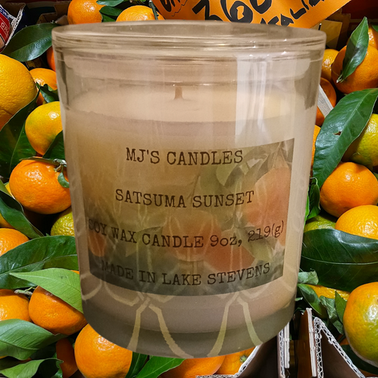 Satsuma Sunset 10oz soy candle
