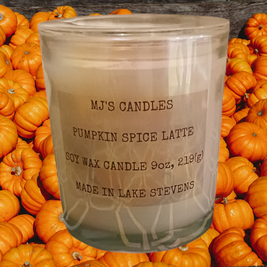 Pumpkin Spice Latte 10oz soy candle