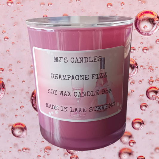 Champagne Fizz 10oz soy candle