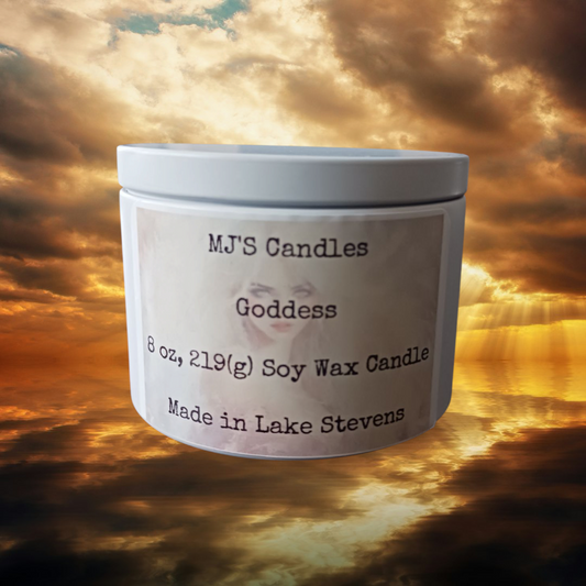 Goddess 8oz soy candle