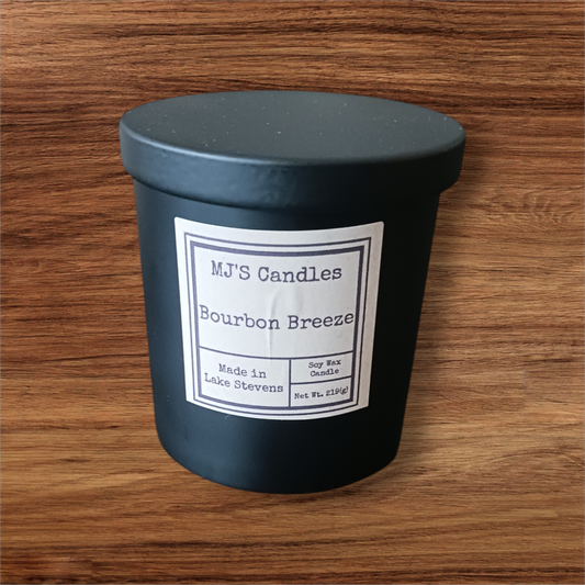Bourbon Breeze 10oz soy Candle