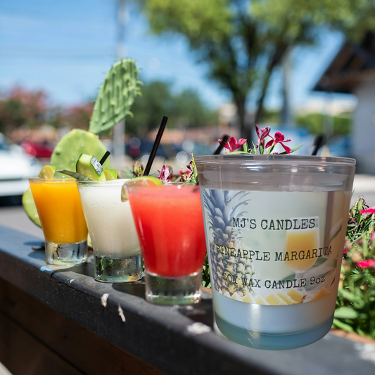 PINEAPPLE MARGARITA 10oz soy candle