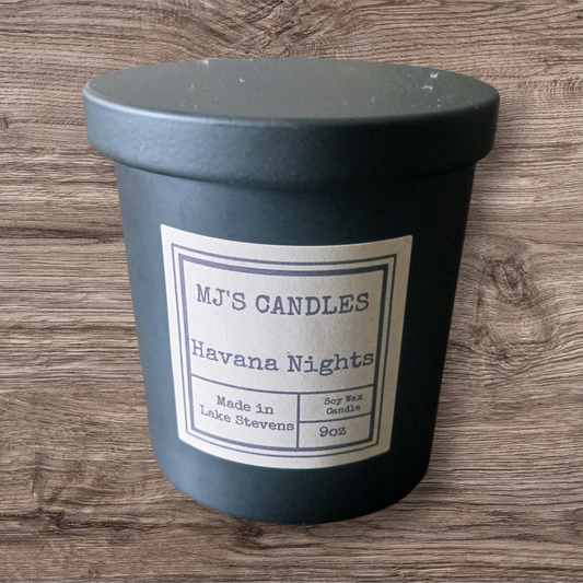 Havana Nights 10oz soy candle